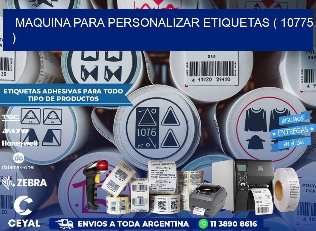 maquina para personalizar etiquetas ( 10775 )