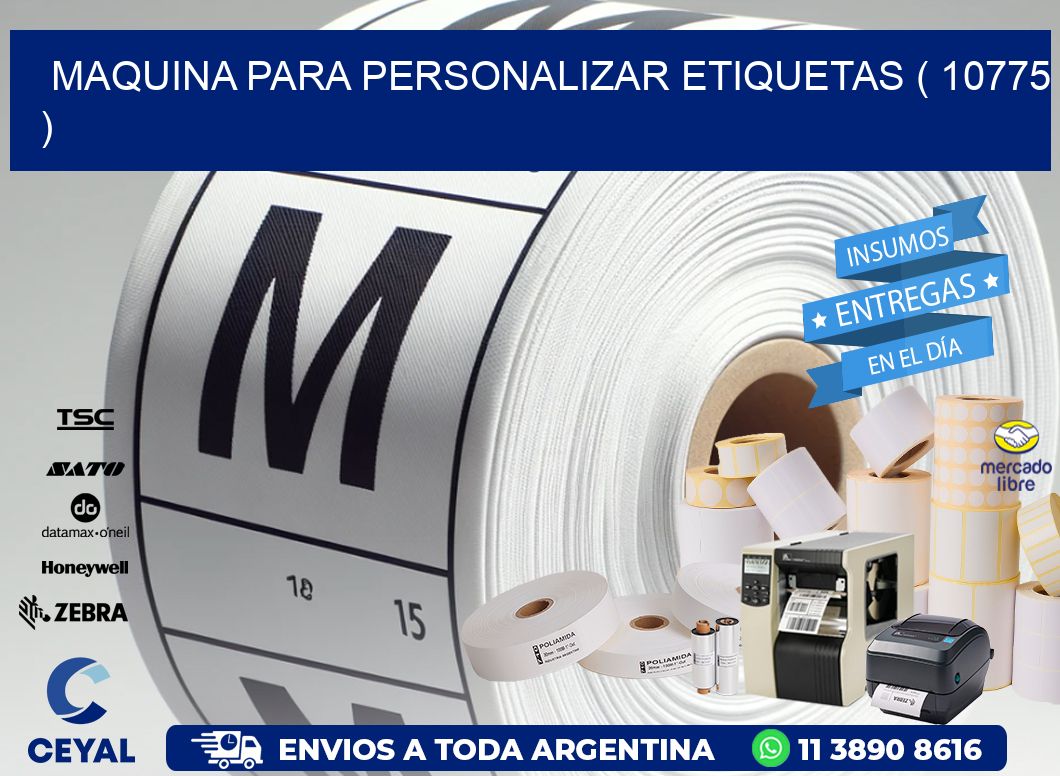 maquina para personalizar etiquetas ( 10775 )