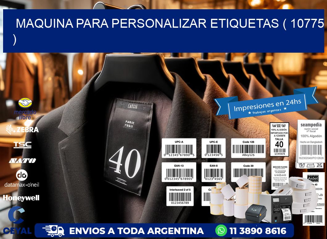 maquina para personalizar etiquetas ( 10775 )