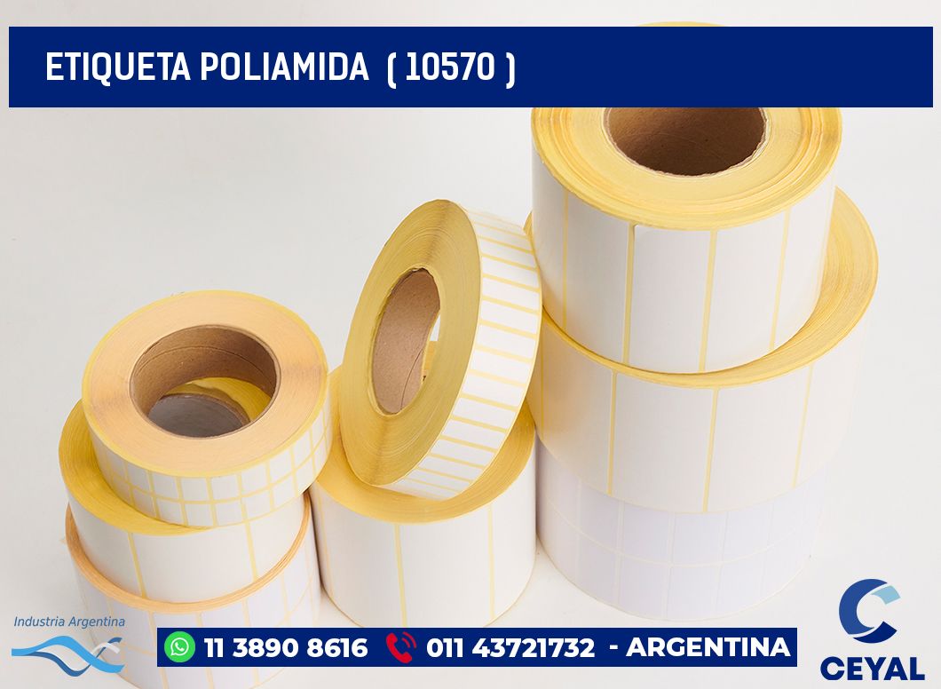 ETIQUETA POLIAMIDA ( 10570 )