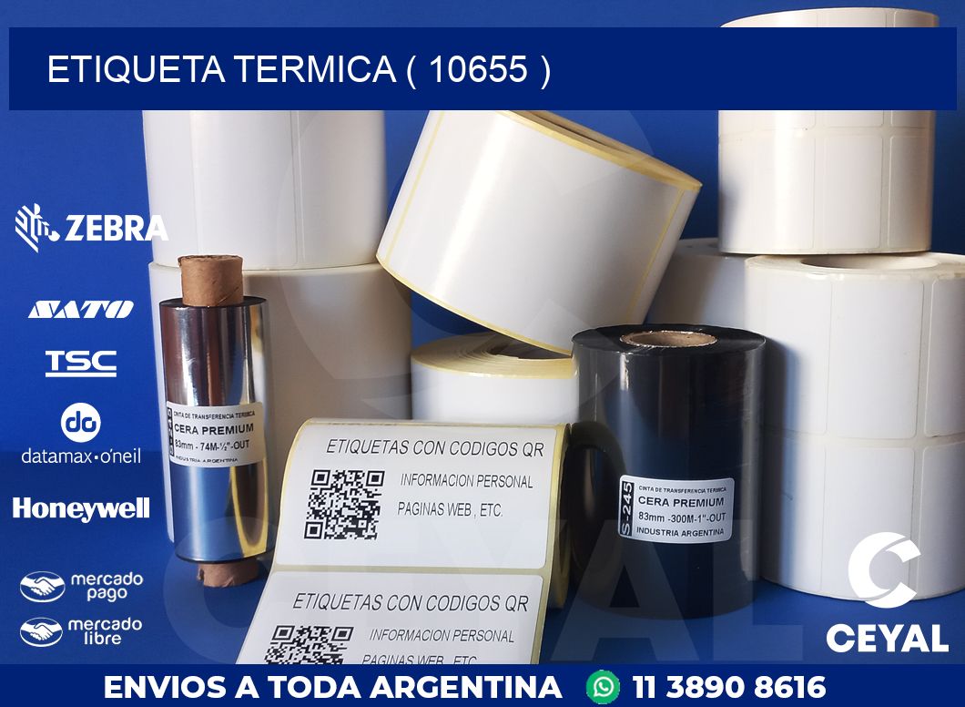 ETIQUETA TERMICA ( 10655 )