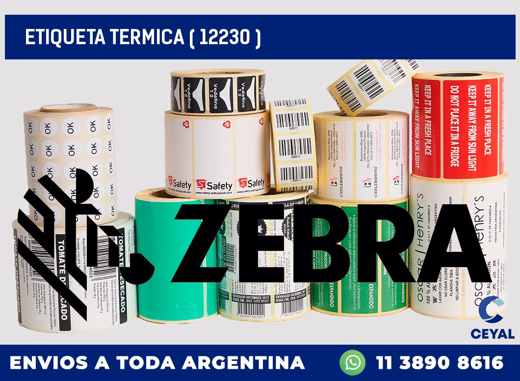 ETIQUETA TERMICA ( 12230 )