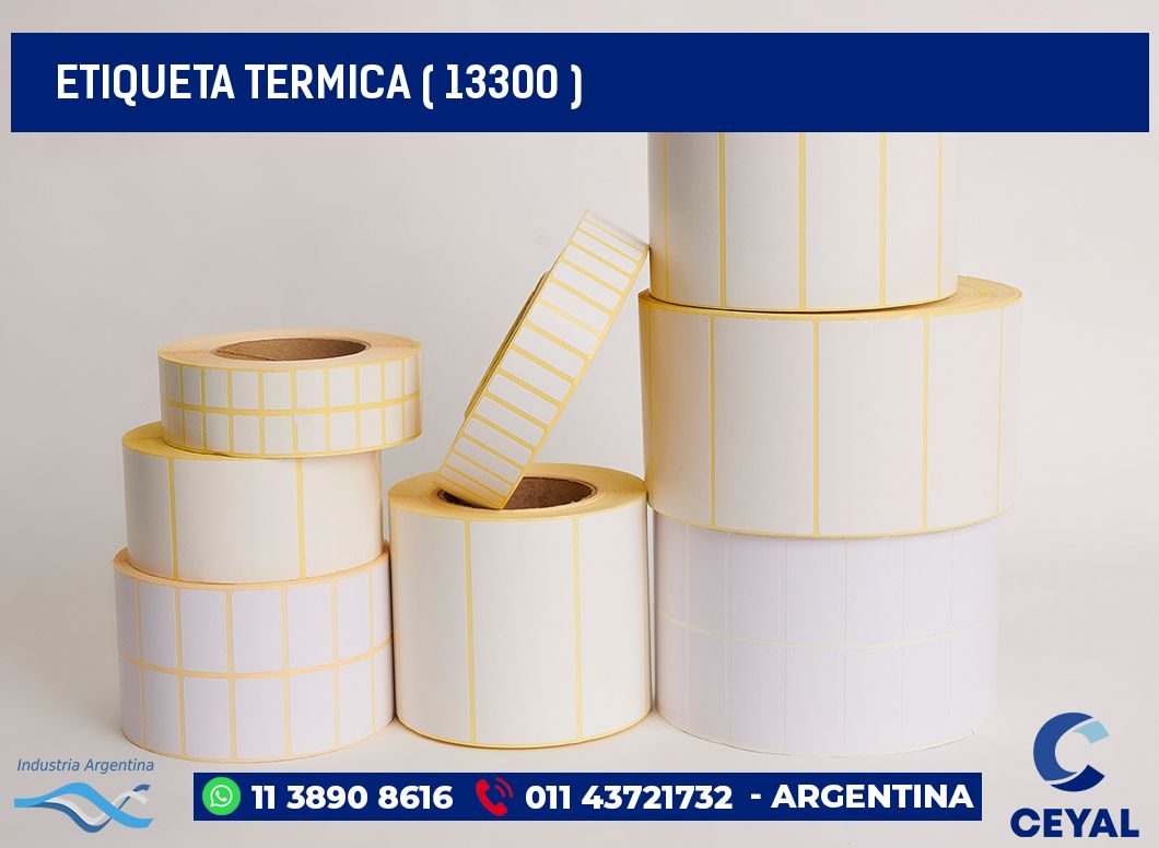 ETIQUETA TERMICA ( 13300 )