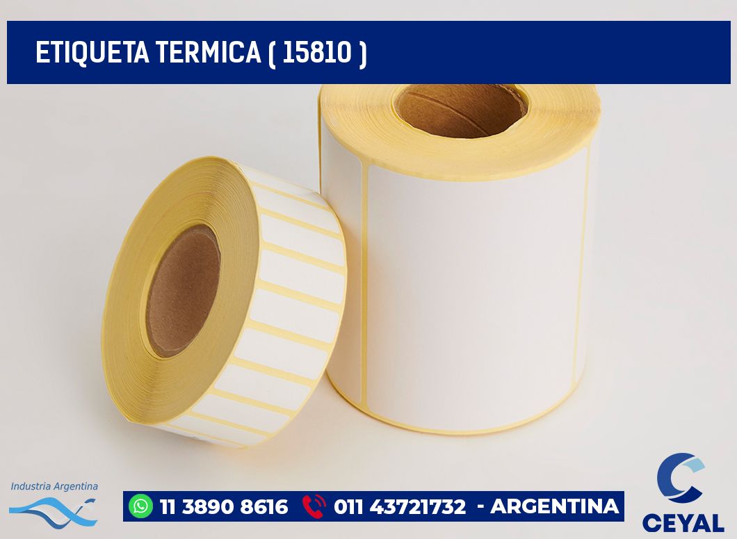 ETIQUETA TERMICA ( 15810 )