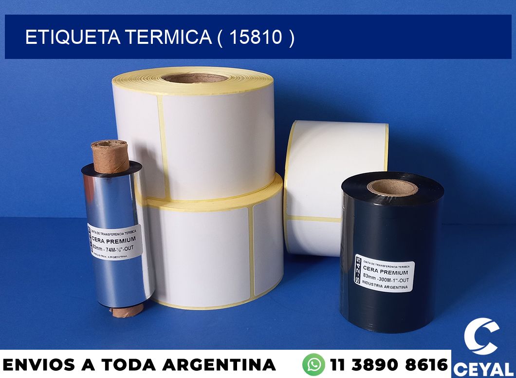 ETIQUETA TERMICA ( 15810 )