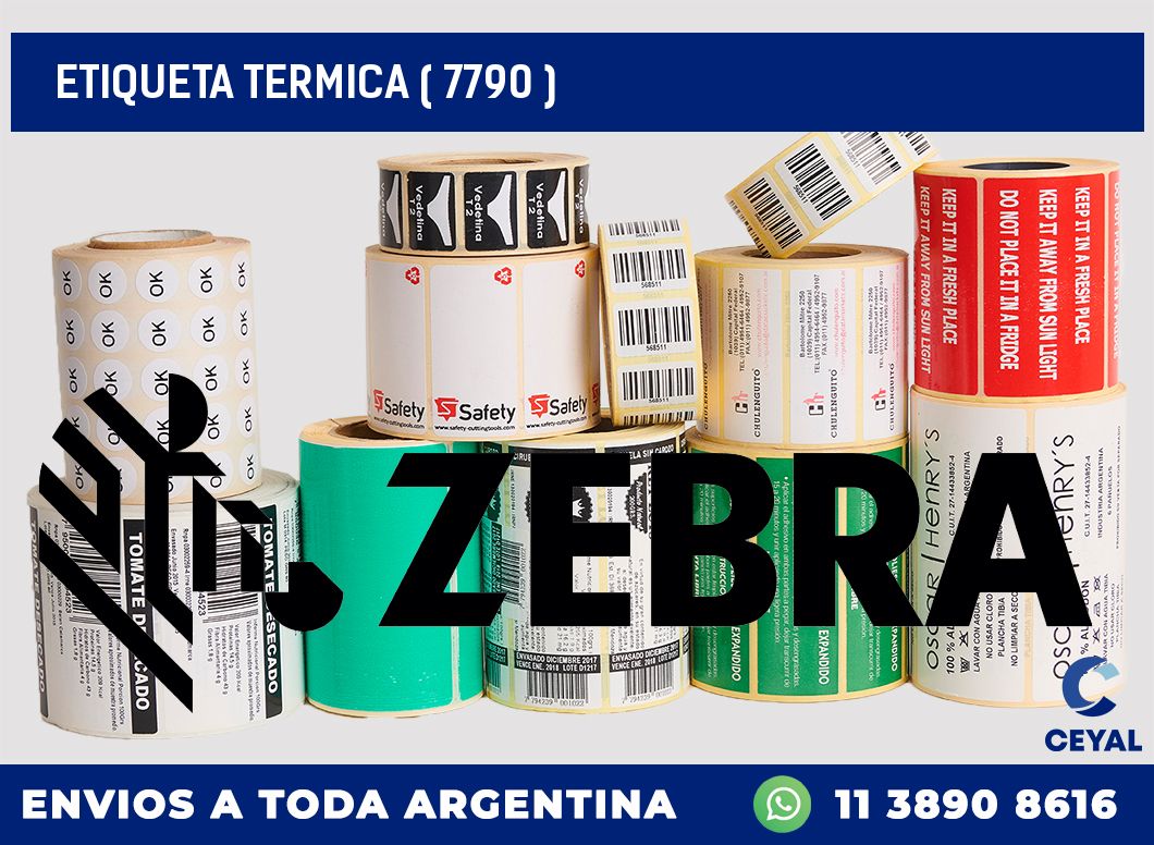 ETIQUETA TERMICA ( 7790 )