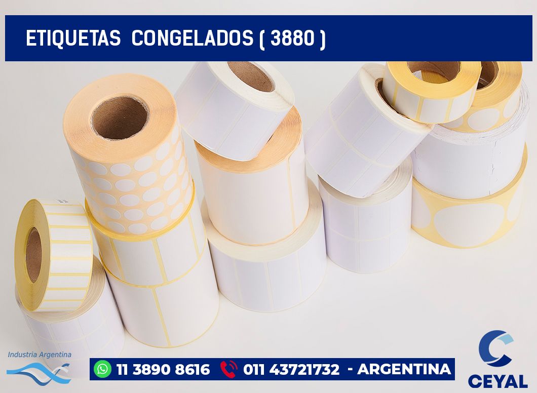ETIQUETAS CONGELADOS ( 3880 )