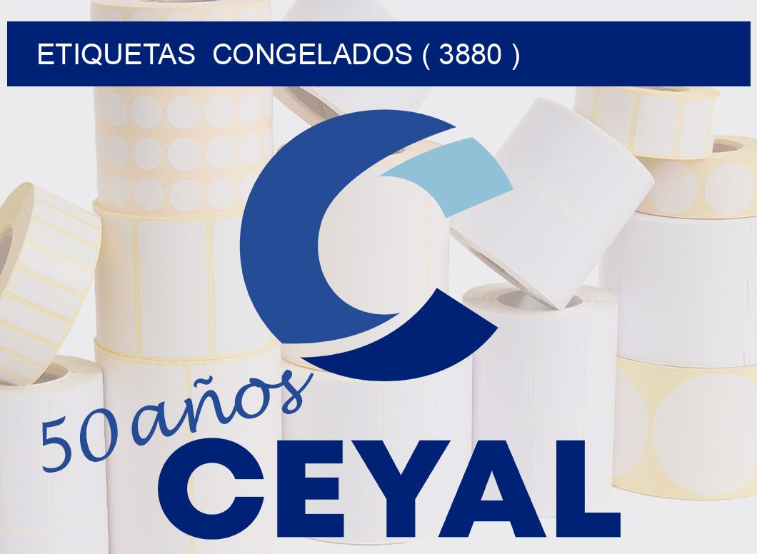 ETIQUETAS CONGELADOS ( 3880 )