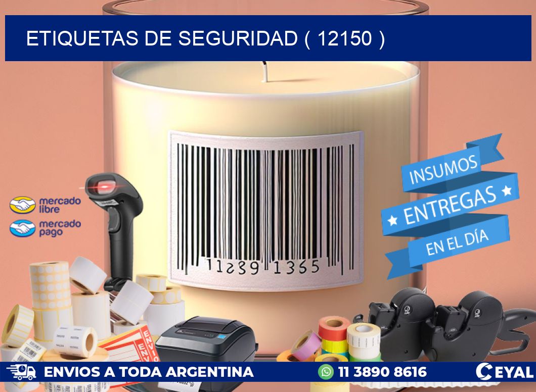 ETIQUETAS DE SEGURIDAD ( 12150 )