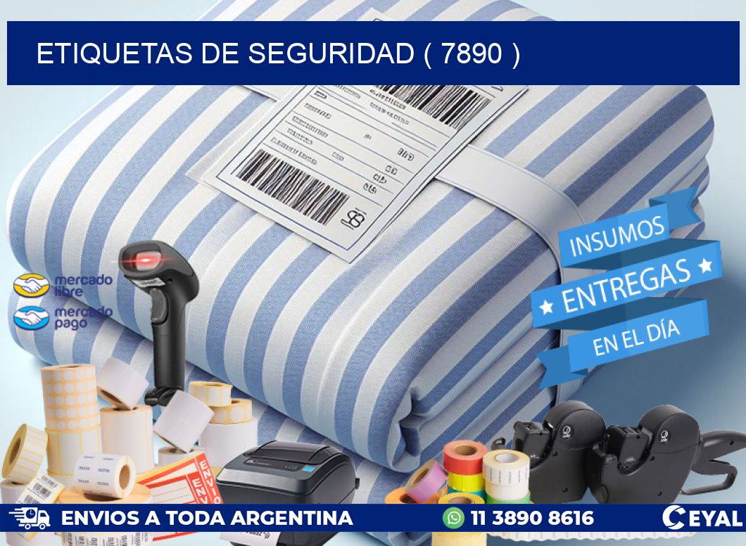 ETIQUETAS DE SEGURIDAD ( 7890 )