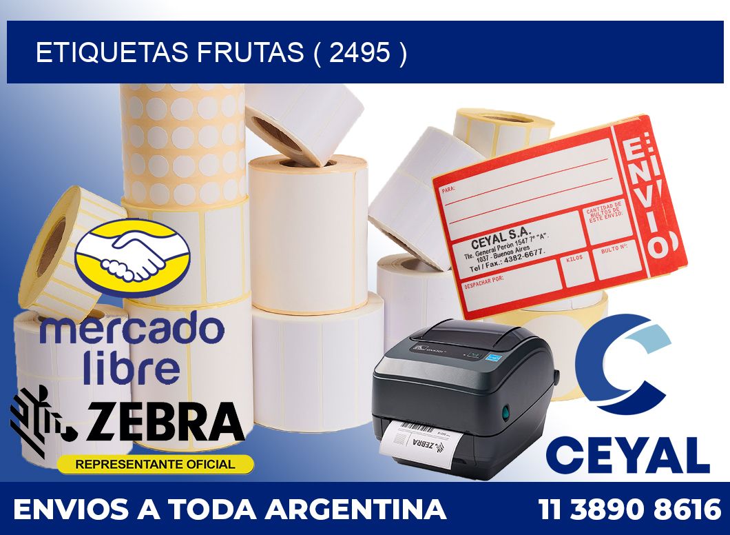 ETIQUETAS FRUTAS ( 2495 )