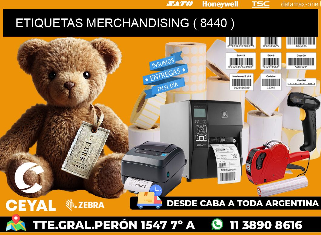 ETIQUETAS MERCHANDISING ( 8440 )