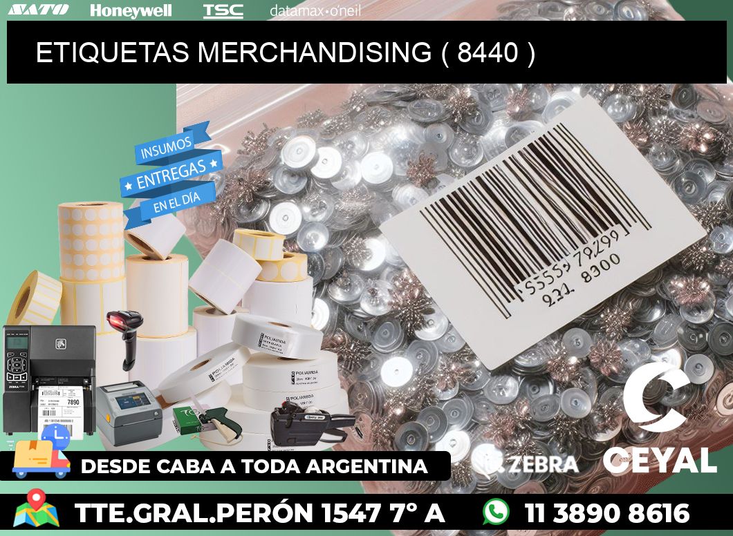 ETIQUETAS MERCHANDISING ( 8440 )