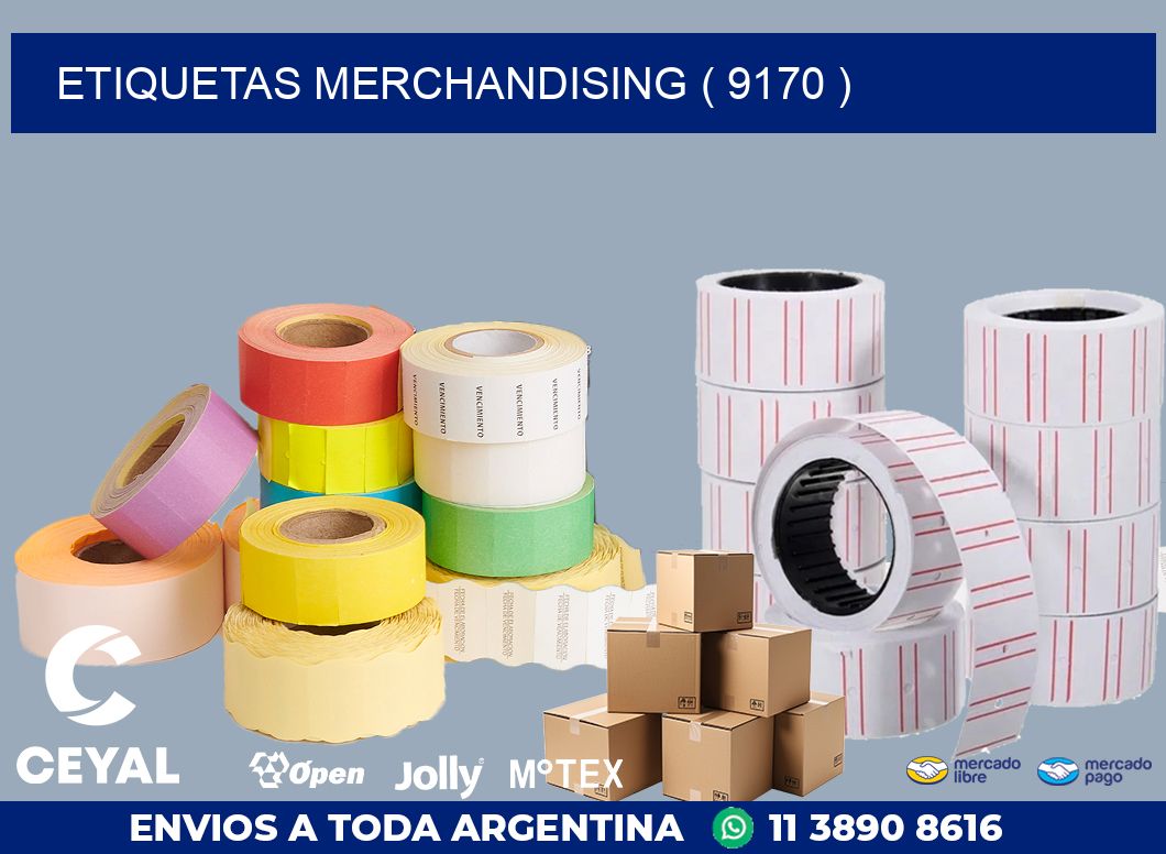 ETIQUETAS MERCHANDISING ( 9170 )