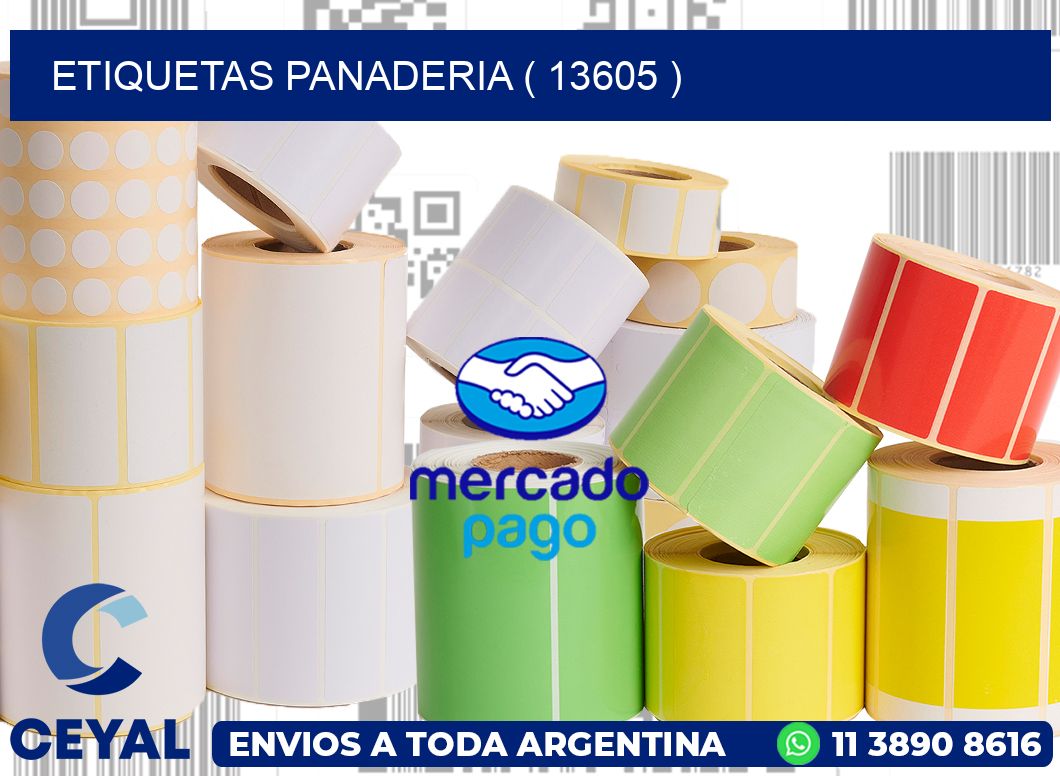 ETIQUETAS PANADERIA ( 13605 )