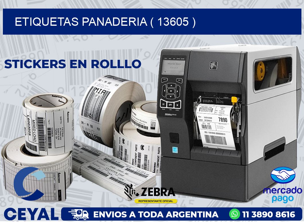 ETIQUETAS PANADERIA ( 13605 )