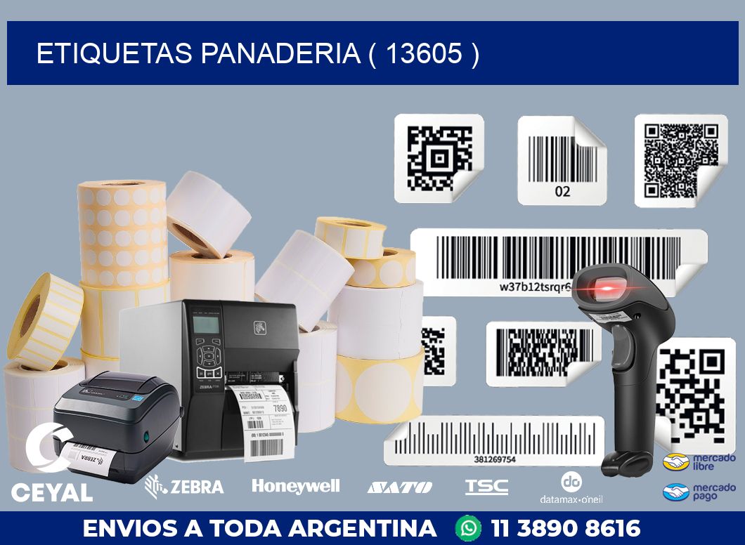 ETIQUETAS PANADERIA ( 13605 )