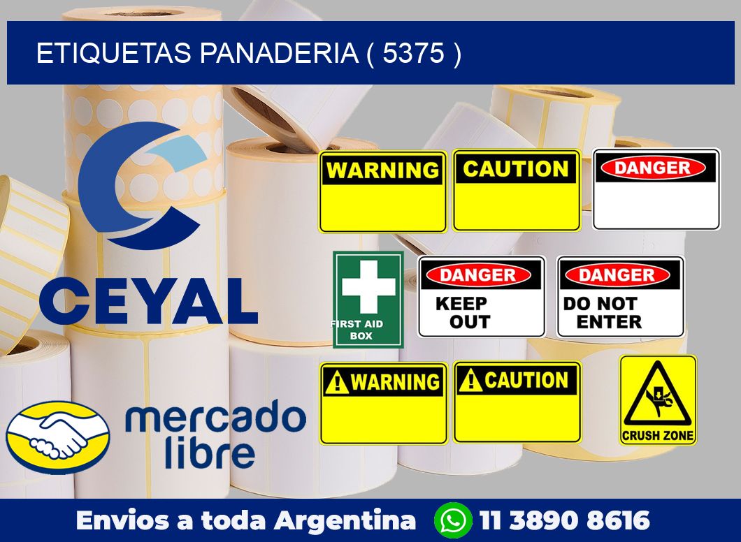 ETIQUETAS PANADERIA ( 5375 )