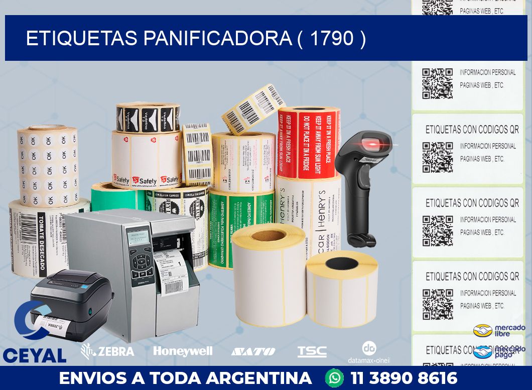 ETIQUETAS PANIFICADORA ( 1790 )