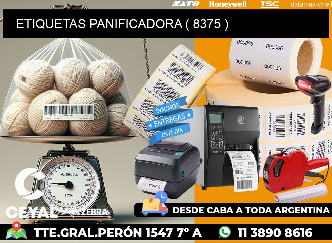 ETIQUETAS PANIFICADORA ( 8375 )