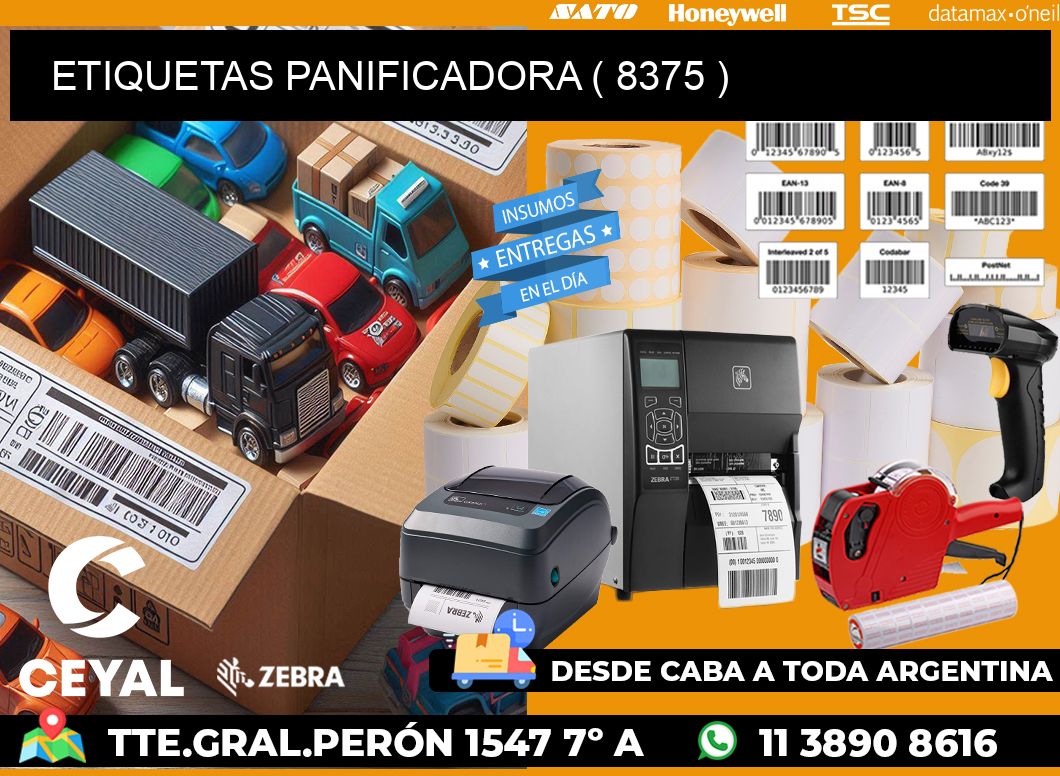 ETIQUETAS PANIFICADORA ( 8375 )
