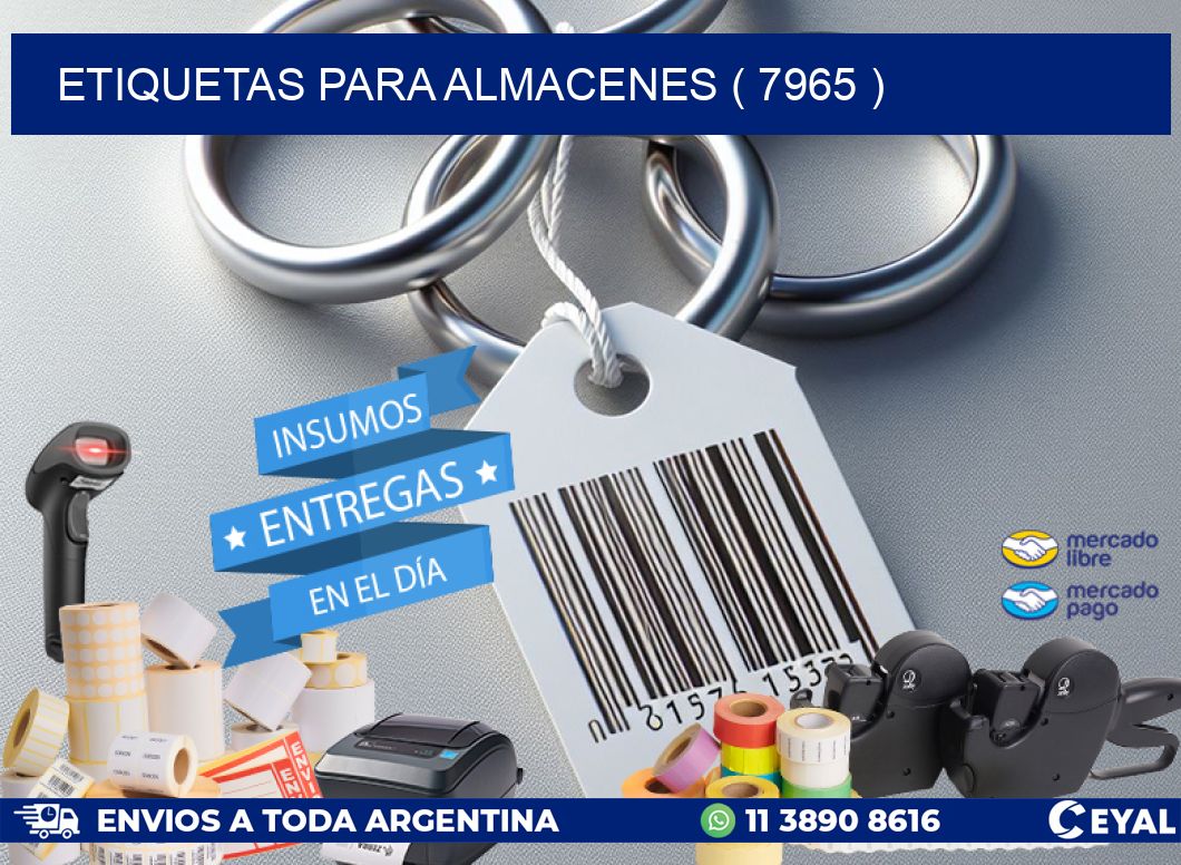 ETIQUETAS PARA ALMACENES ( 7965 )