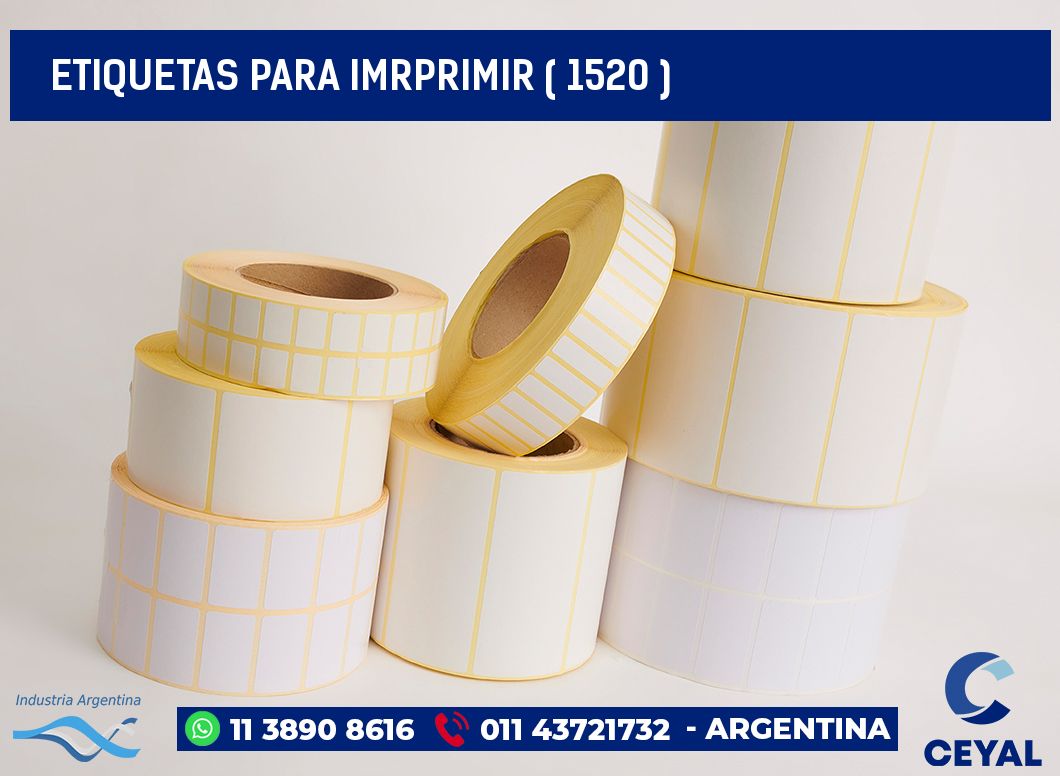 ETIQUETAS PARA IMRPRIMIR ( 1520 )