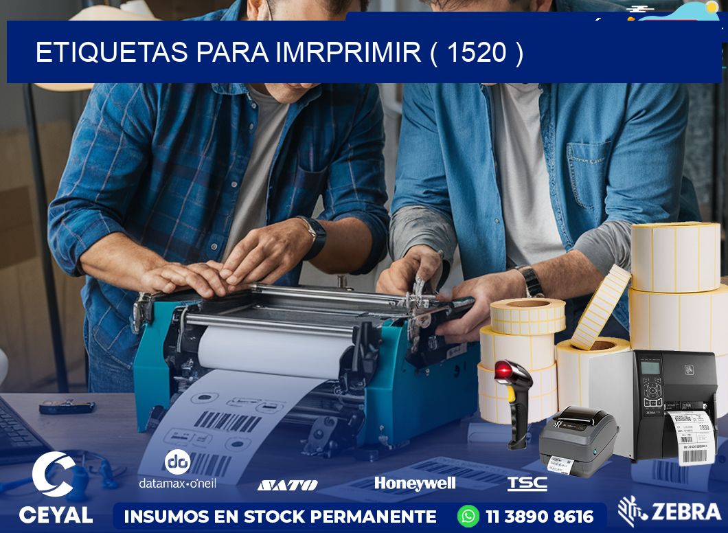 ETIQUETAS PARA IMRPRIMIR ( 1520 )