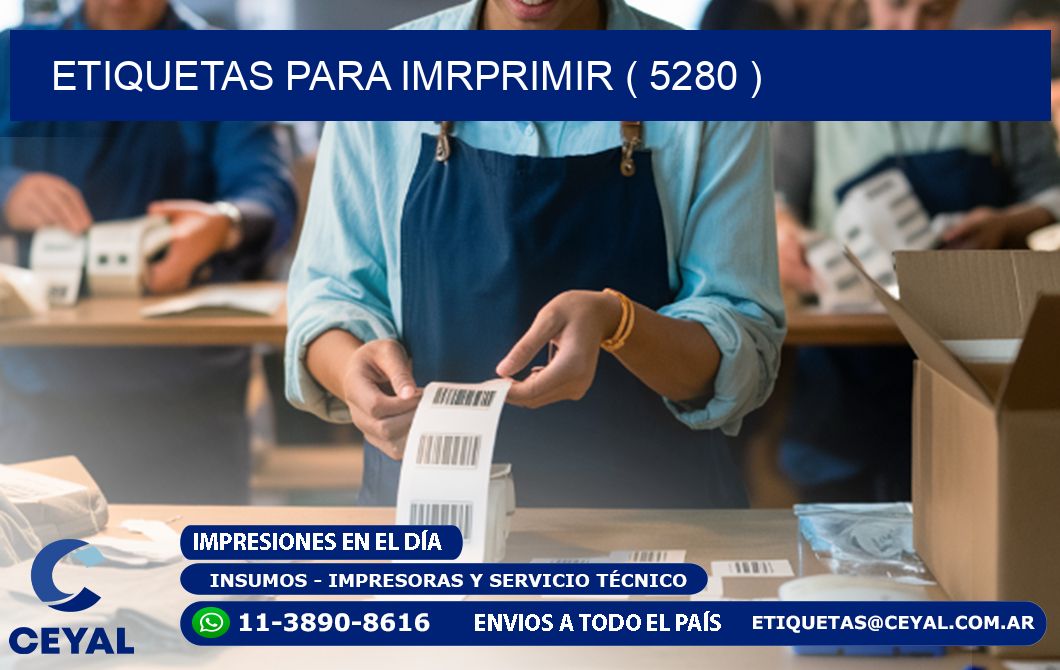 ETIQUETAS PARA IMRPRIMIR ( 5280 )