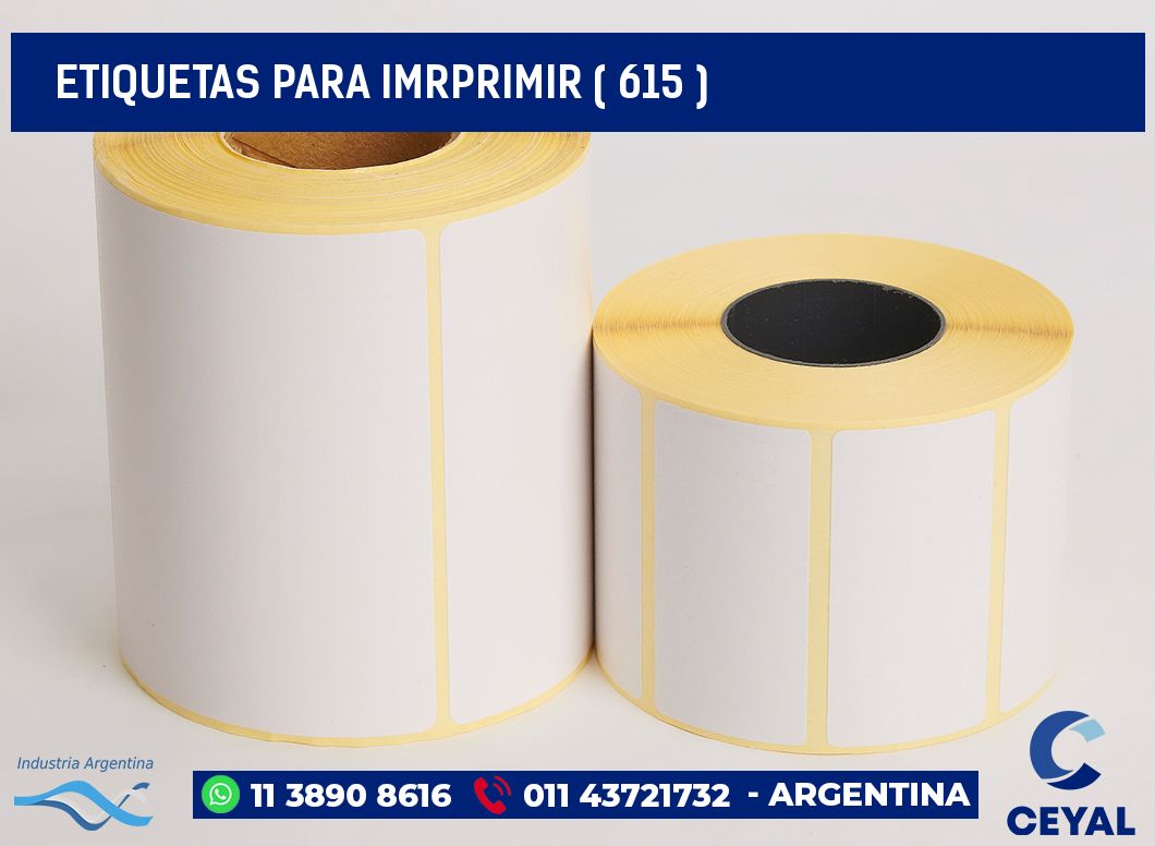 ETIQUETAS PARA IMRPRIMIR ( 615 )