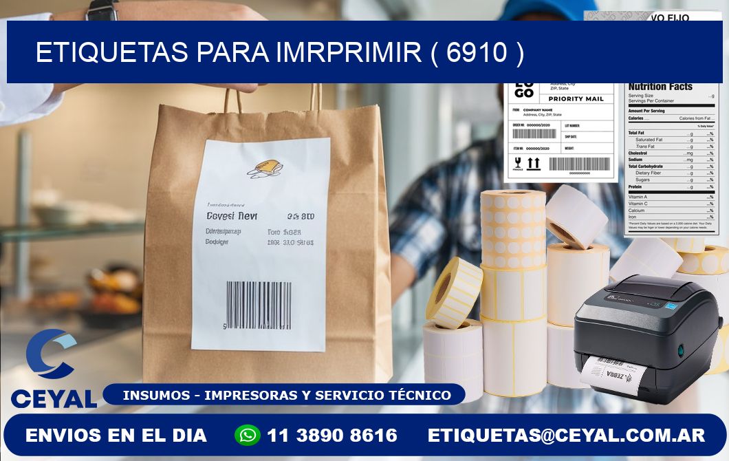 ETIQUETAS PARA IMRPRIMIR ( 6910 )