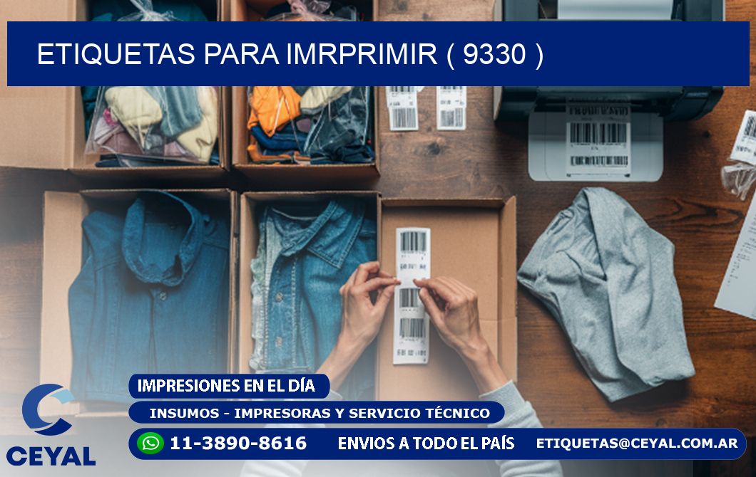 ETIQUETAS PARA IMRPRIMIR ( 9330 )