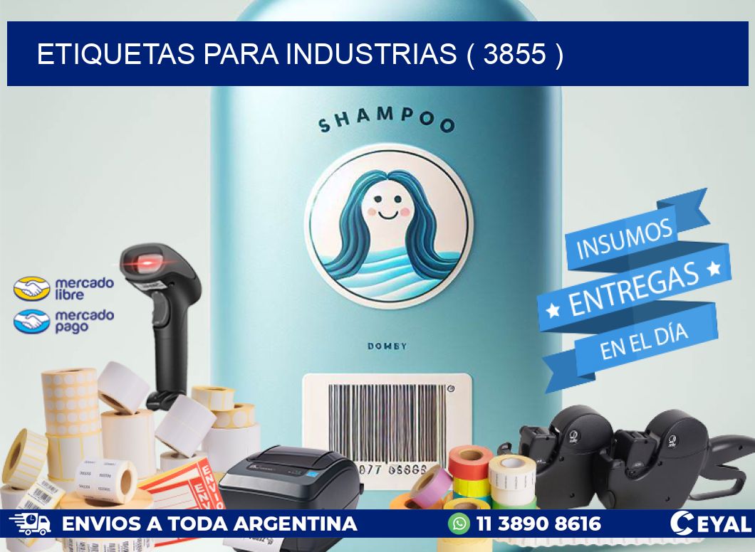 ETIQUETAS PARA INDUSTRIAS ( 3855 )