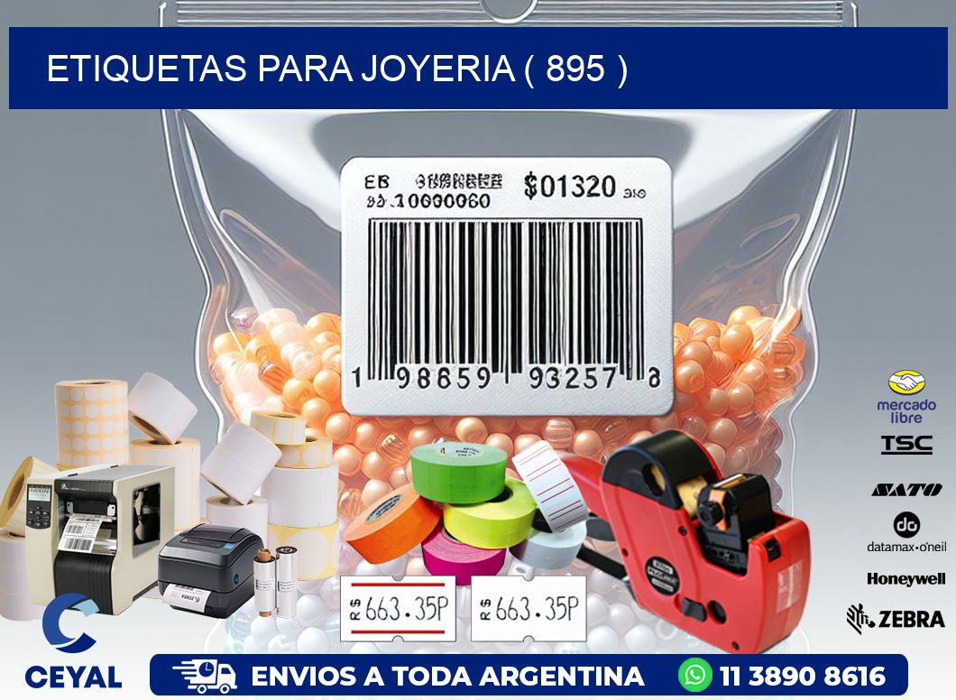 ETIQUETAS PARA JOYERIA ( 895 )