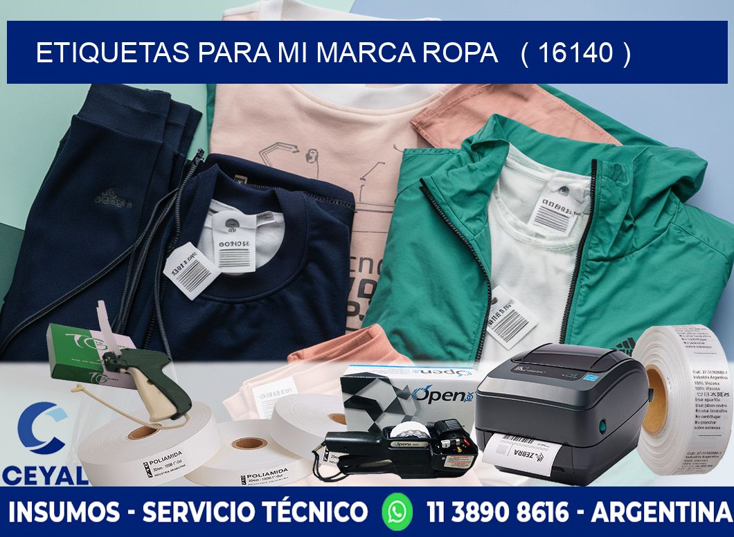 ETIQUETAS PARA MI MARCA ROPA ( 16140 )