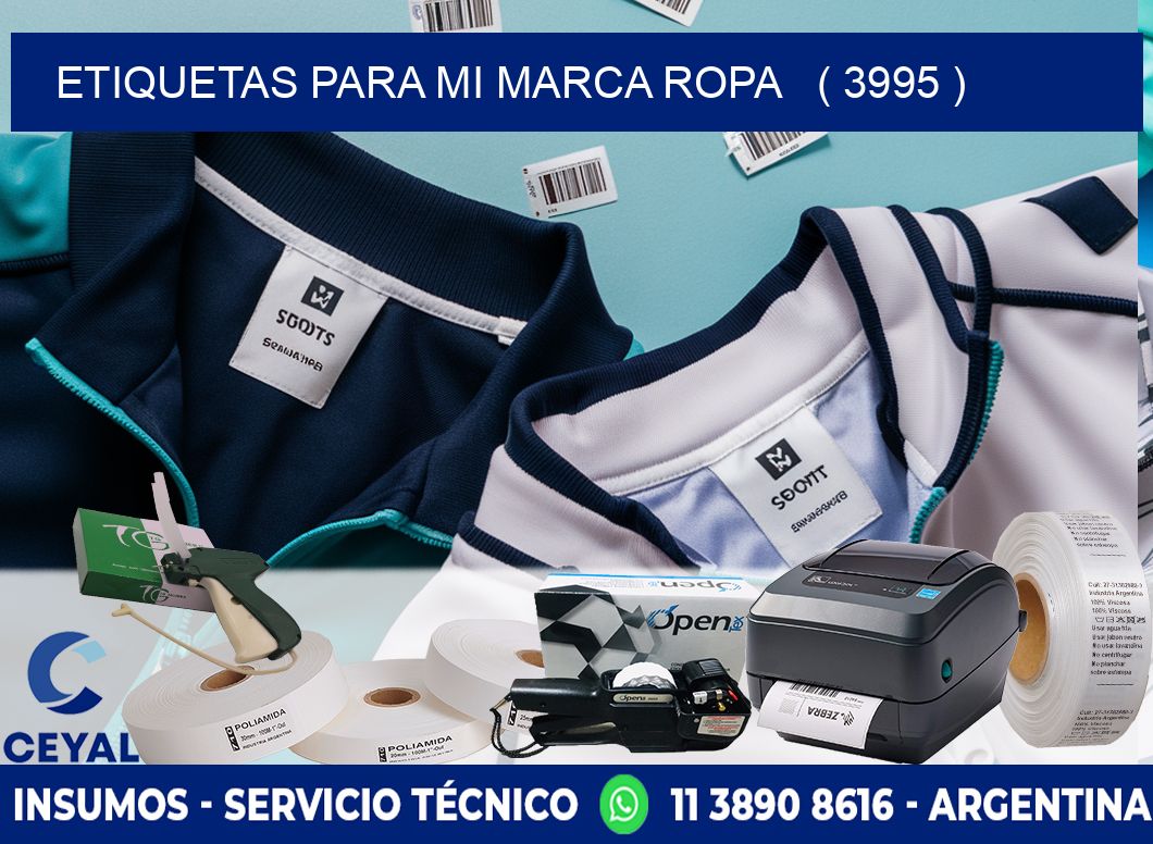 ETIQUETAS PARA MI MARCA ROPA   ( 3995 )