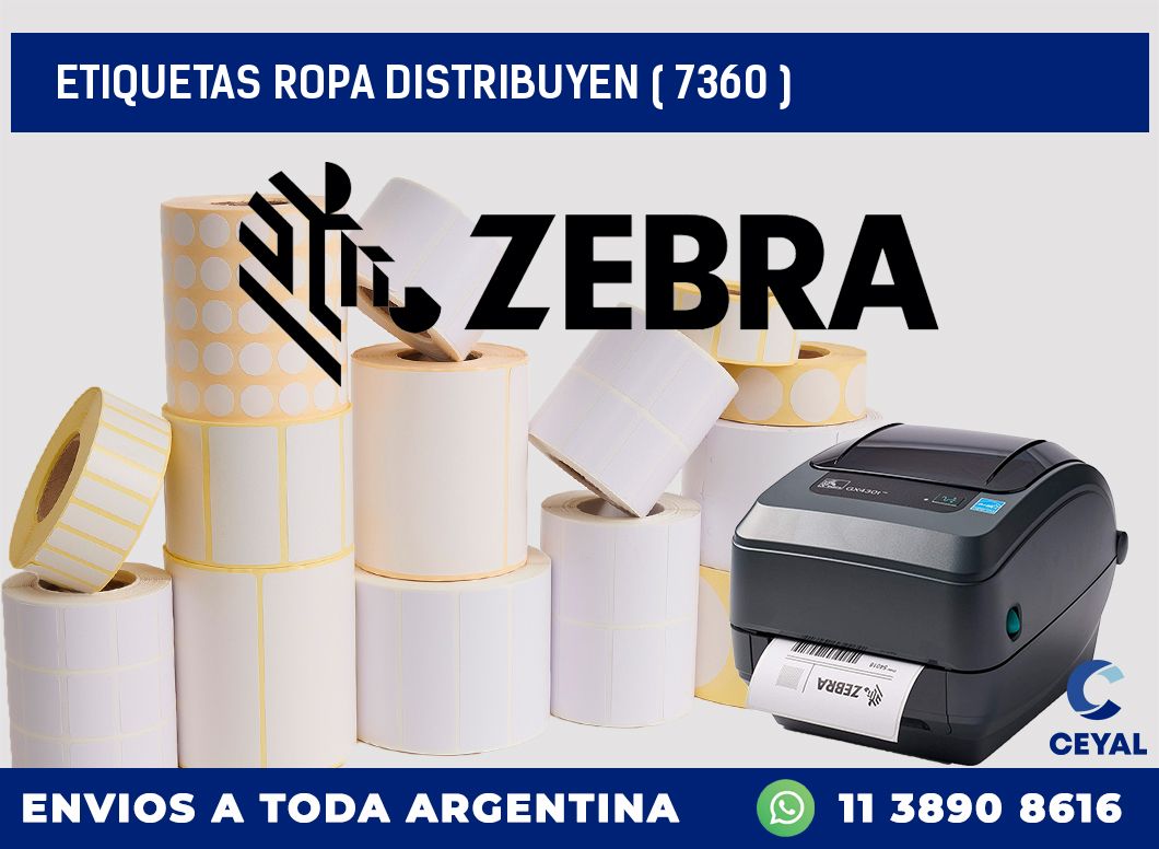 ETIQUETAS ROPA DISTRIBUYEN ( 7360 )