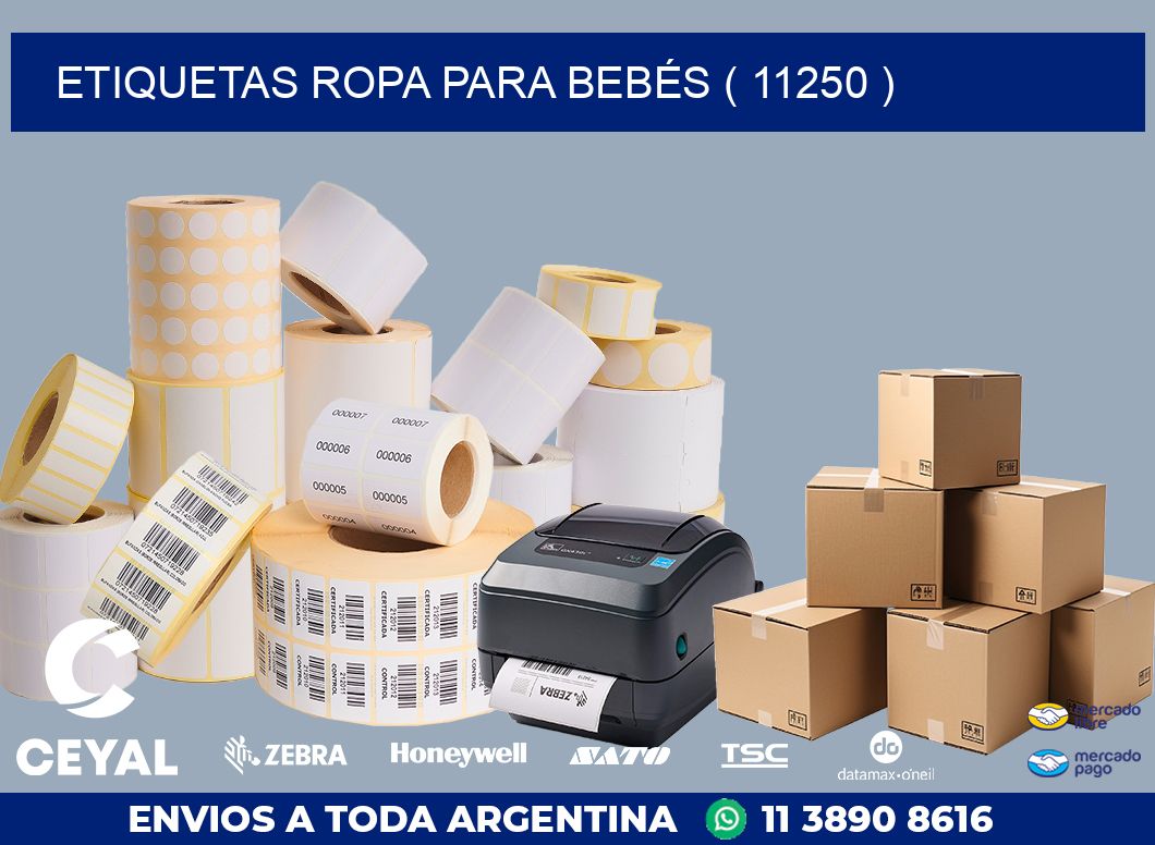 ETIQUETAS ROPA PARA BEBÉS ( 11250 )