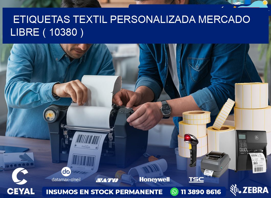 ETIQUETAS TEXTIL PERSONALIZADA MERCADO LIBRE ( 10380 )