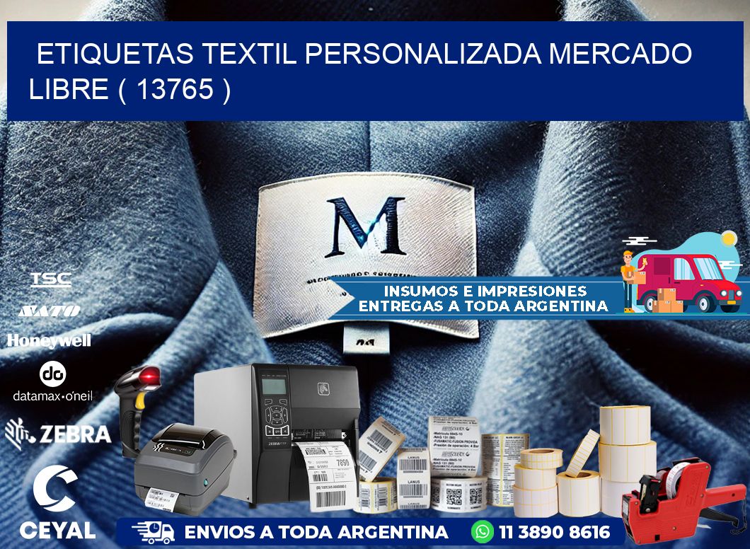 ETIQUETAS TEXTIL PERSONALIZADA MERCADO LIBRE ( 13765 )