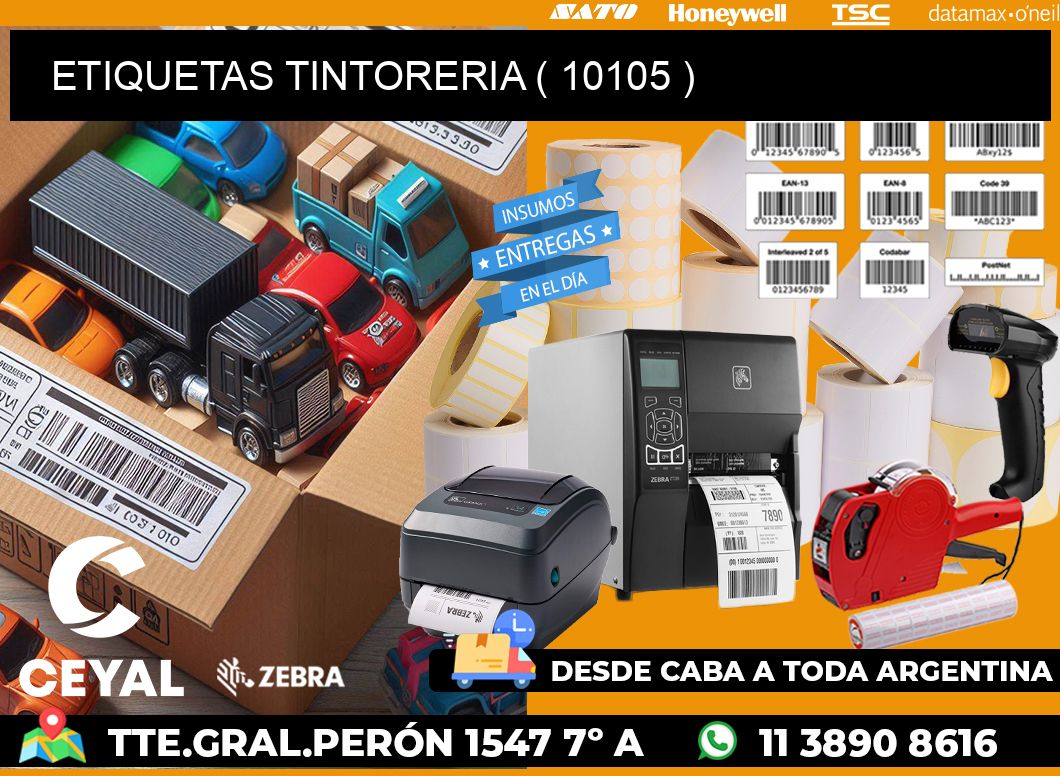 ETIQUETAS TINTORERIA ( 10105 )