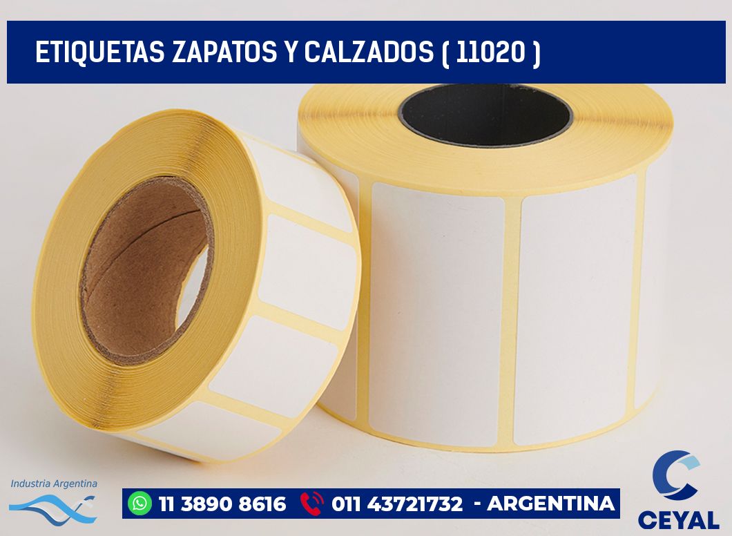 ETIQUETAS ZAPATOS Y CALZADOS ( 11020 )