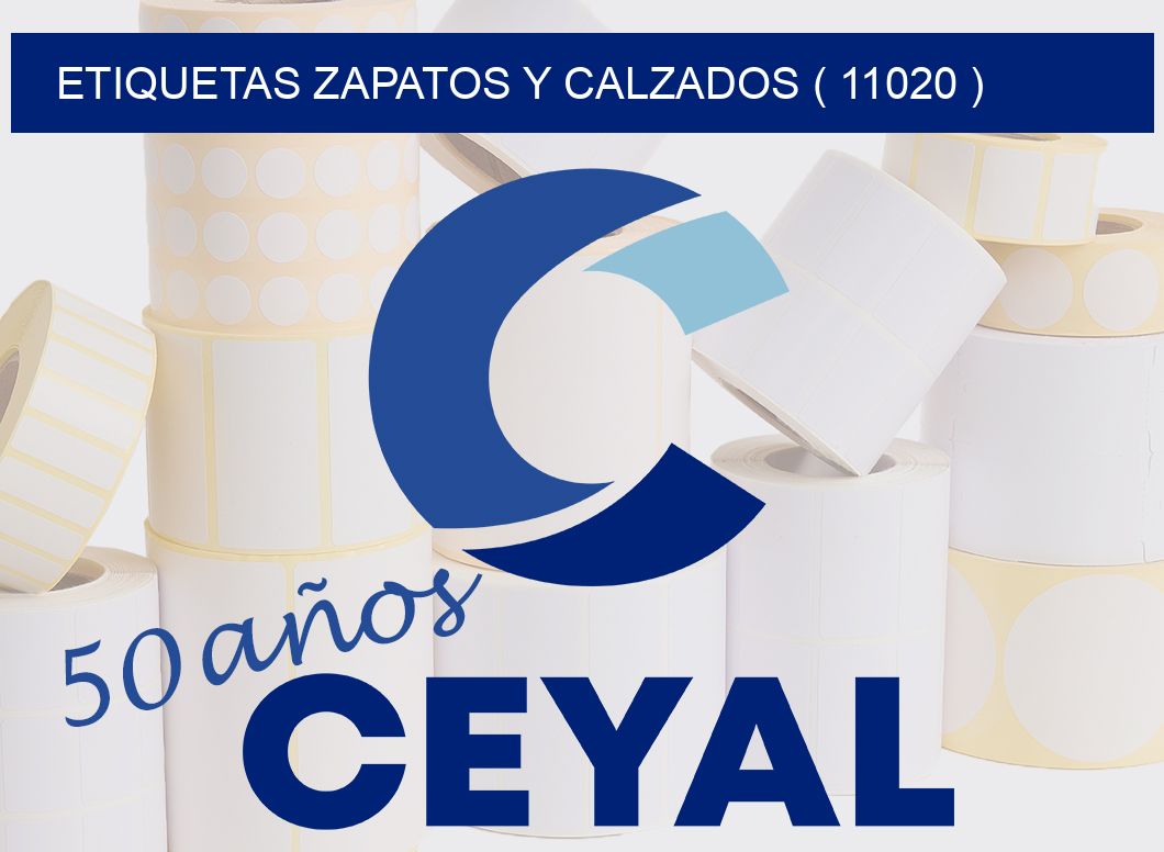 ETIQUETAS ZAPATOS Y CALZADOS ( 11020 )