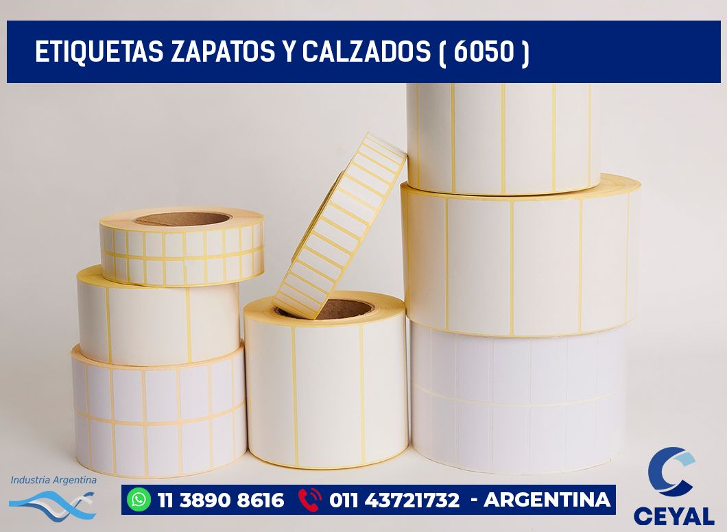 ETIQUETAS ZAPATOS Y CALZADOS ( 6050 )