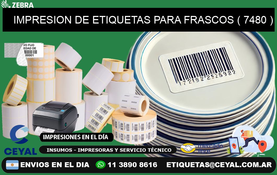 IMPRESION DE ETIQUETAS PARA FRASCOS ( 7480 )