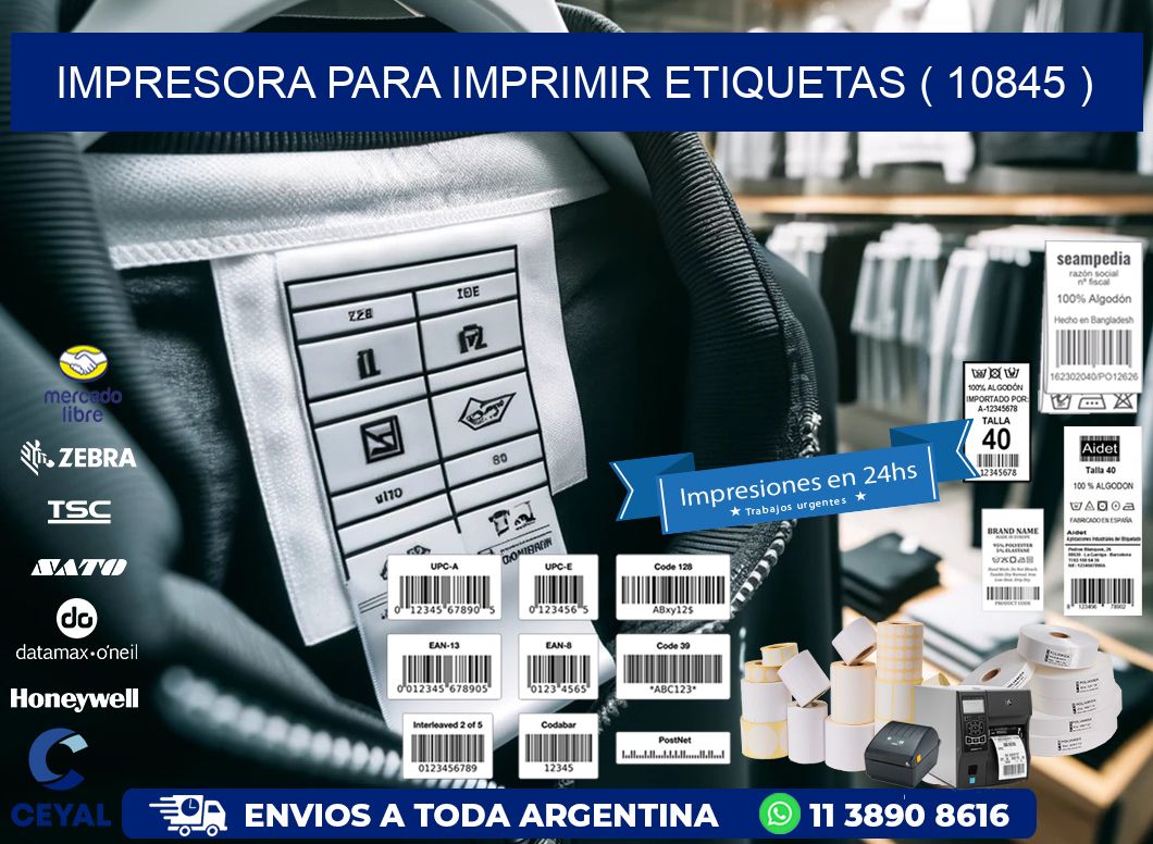 IMPRESORA PARA IMPRIMIR ETIQUETAS ( 10845 )