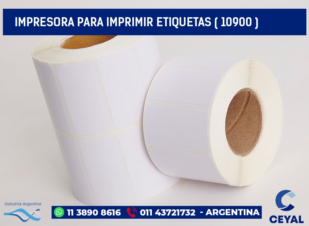 IMPRESORA PARA IMPRIMIR ETIQUETAS ( 10900 )