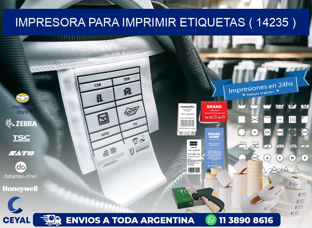 IMPRESORA PARA IMPRIMIR ETIQUETAS ( 14235 )