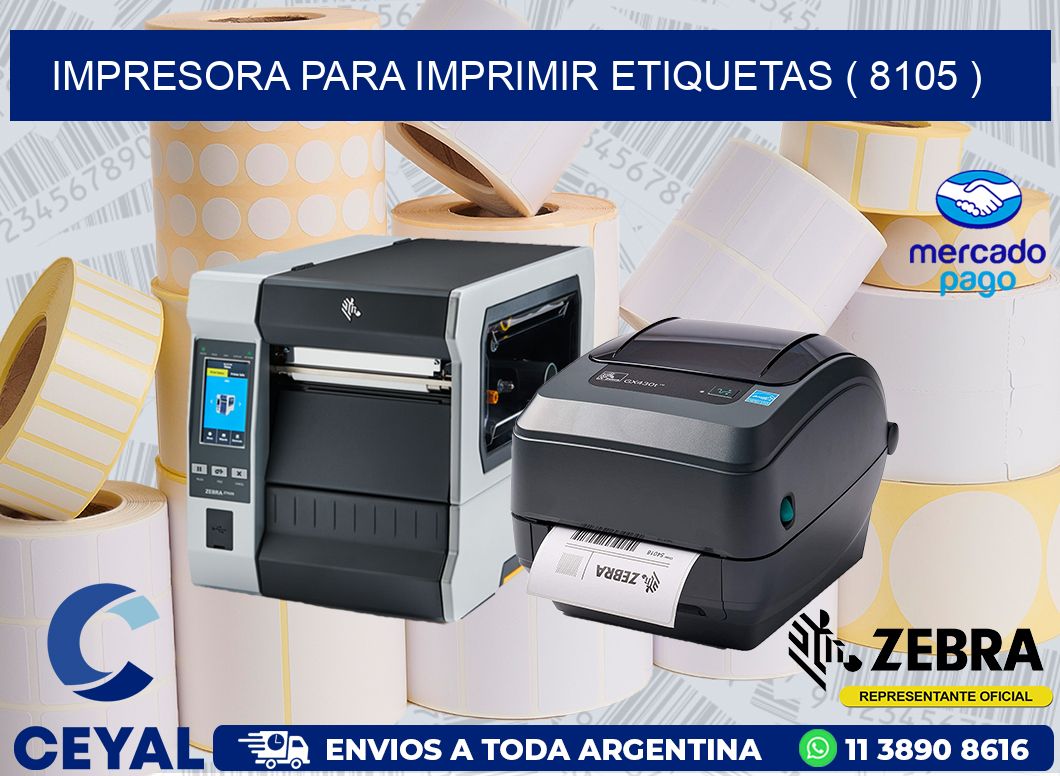 IMPRESORA PARA IMPRIMIR ETIQUETAS ( 8105 )