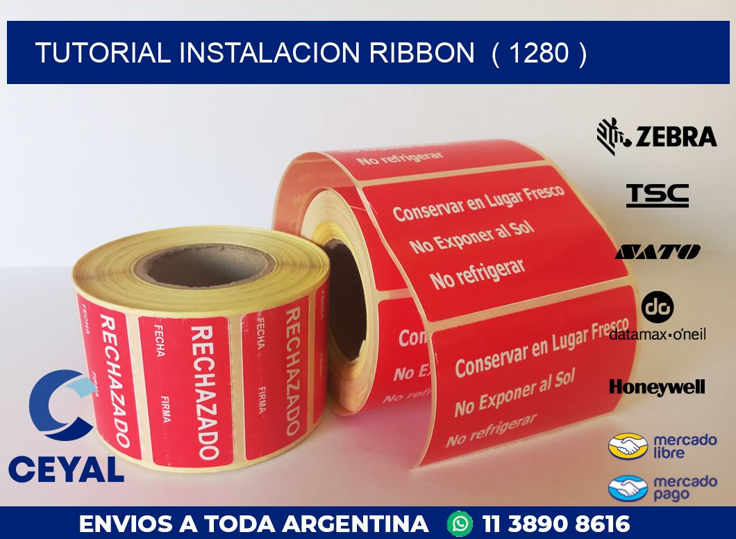 TUTORIAL INSTALACION RIBBON  ( 1280 )
